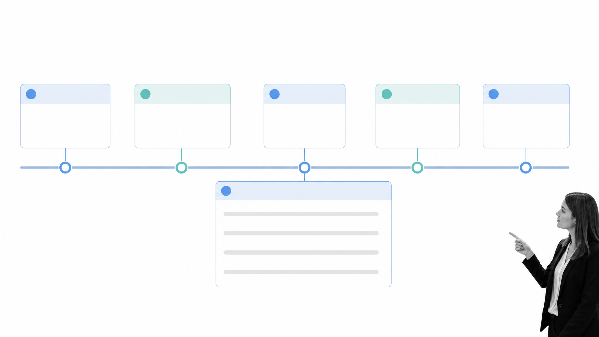 Timeline template visual 9