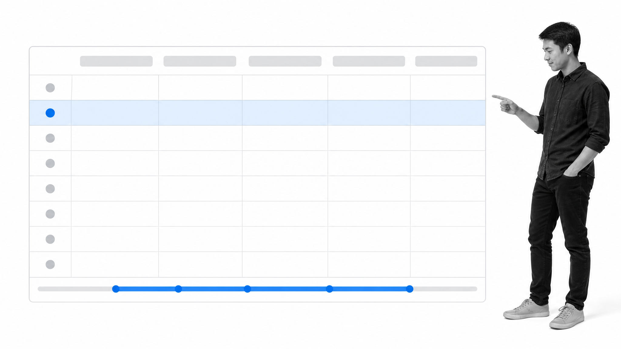 Timeline template visual 13