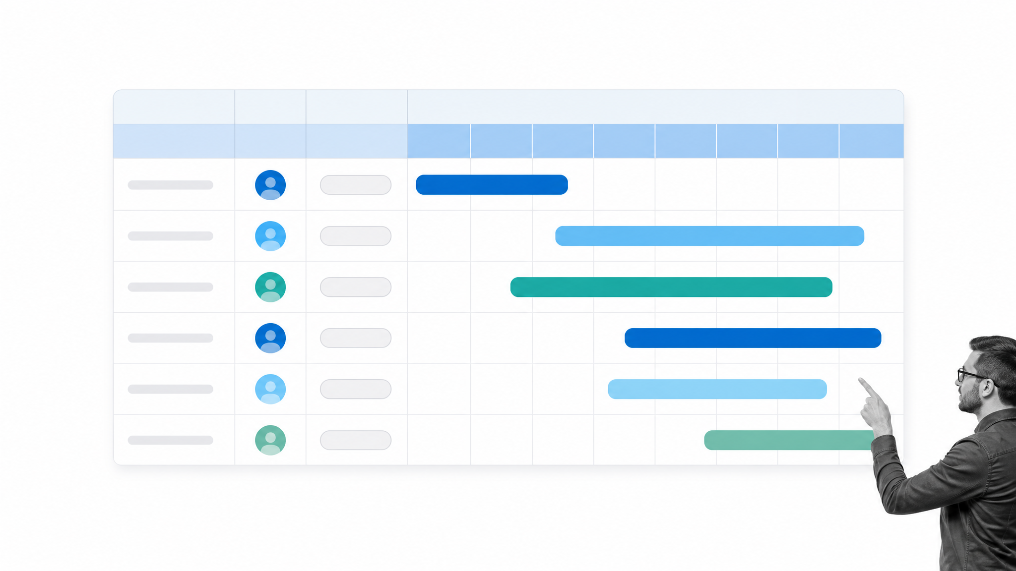 Timeline template visual 15