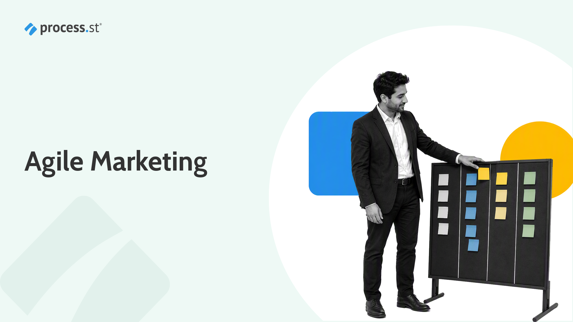 Agile marketing guide with a marketing operations lead and campaign experiment rig