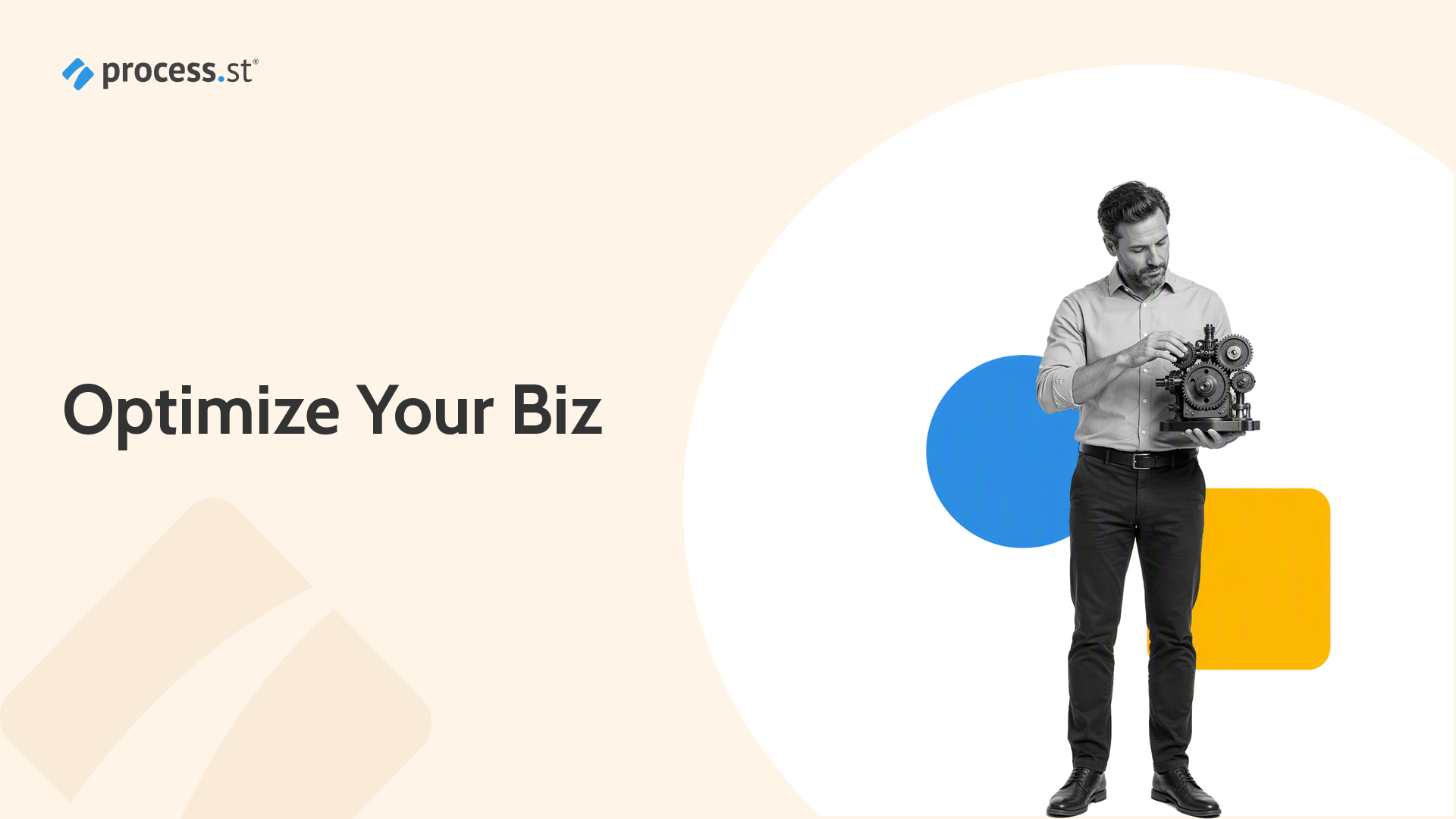 Operations lead optimizing a physical process flow model for business optimization techniques