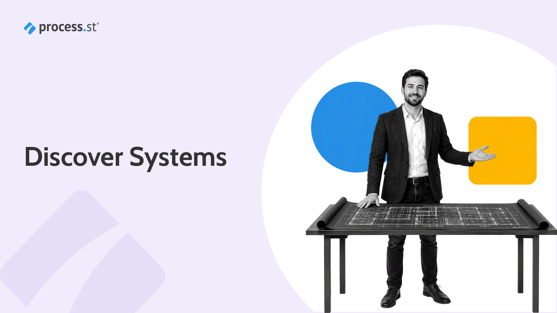 Podcast host exploring business systems with a professional audio console