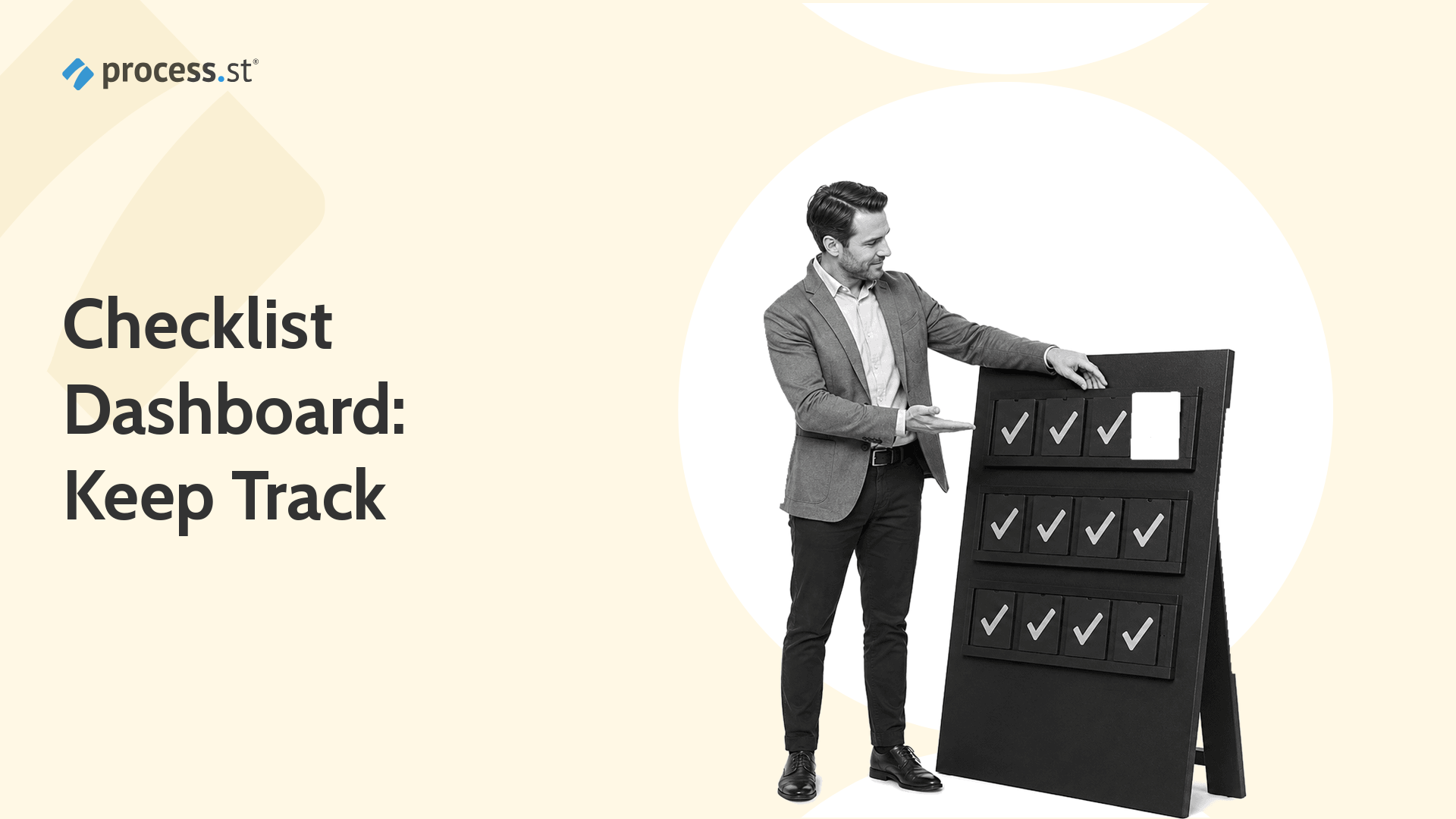 Header image: Checklist Dashboard: Keep Track