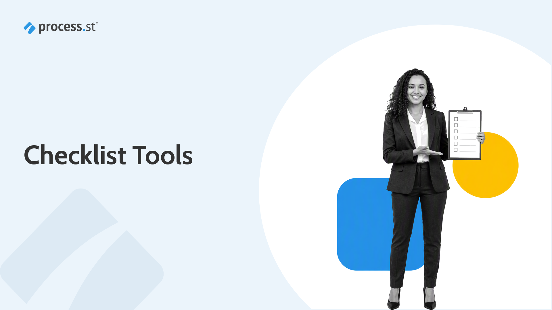 Operations manager using a mechanical checklist station for a checklist maker software guide