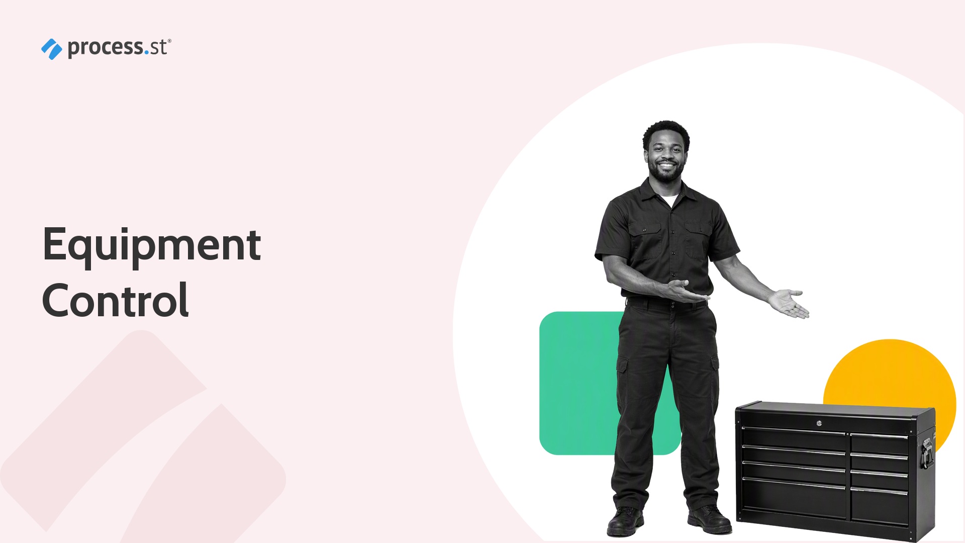 Equipment management software lifecycle control with an equipment operations manager
