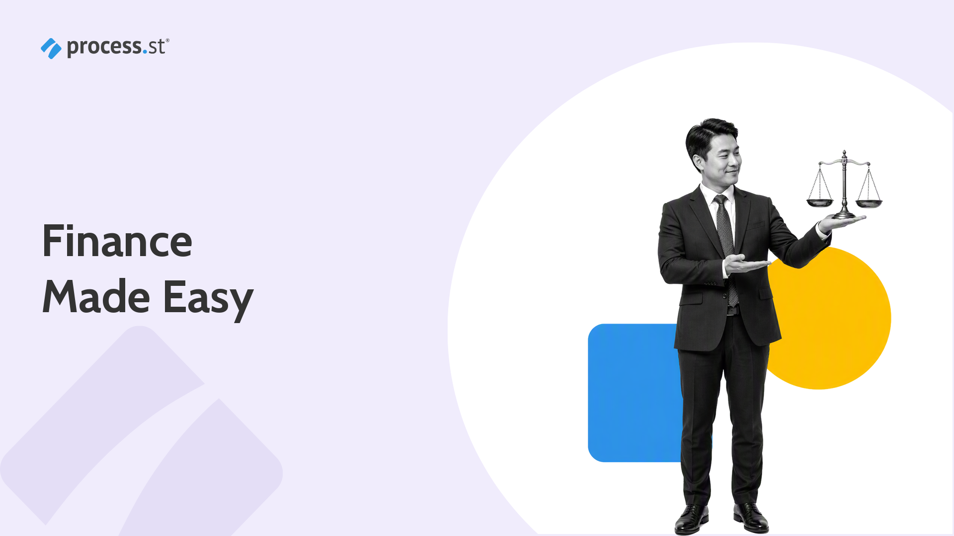 Finance tools represented by a finance leader operating an oversized accounting abacus