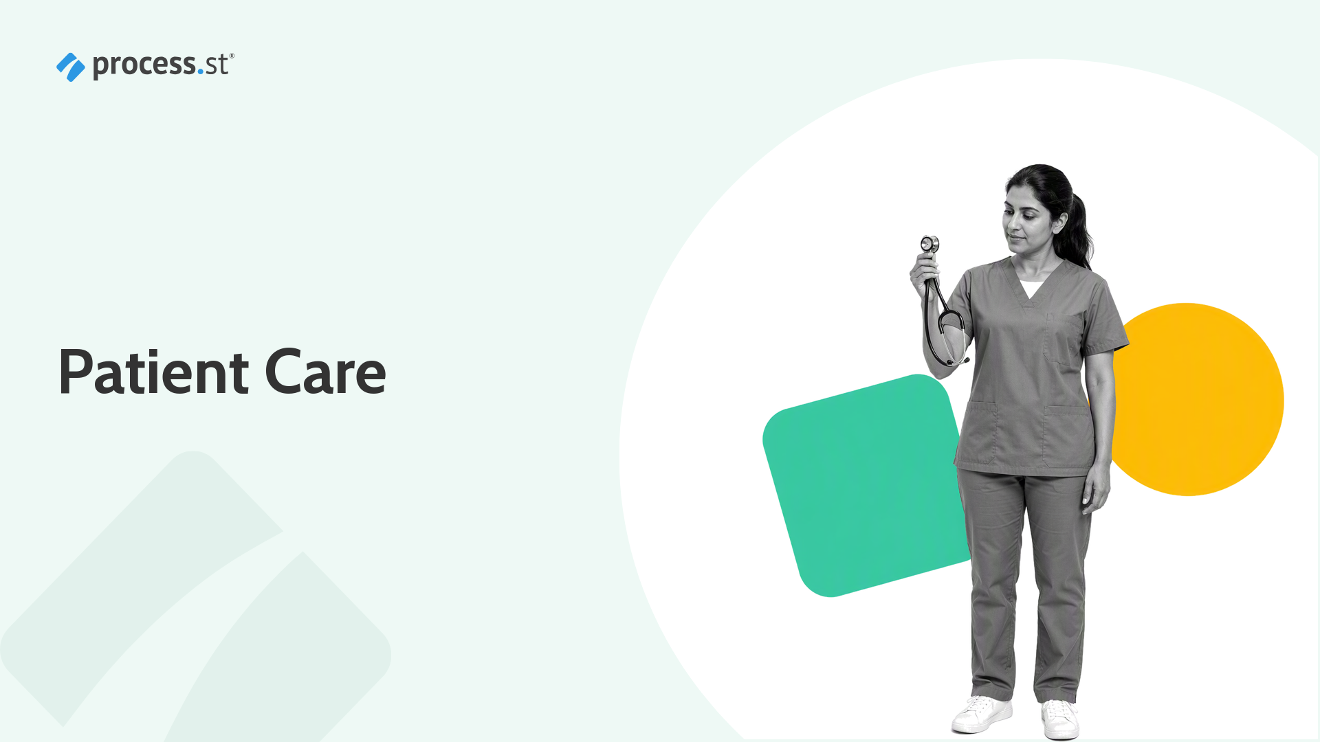 Healthcare monitoring status board - Process Street