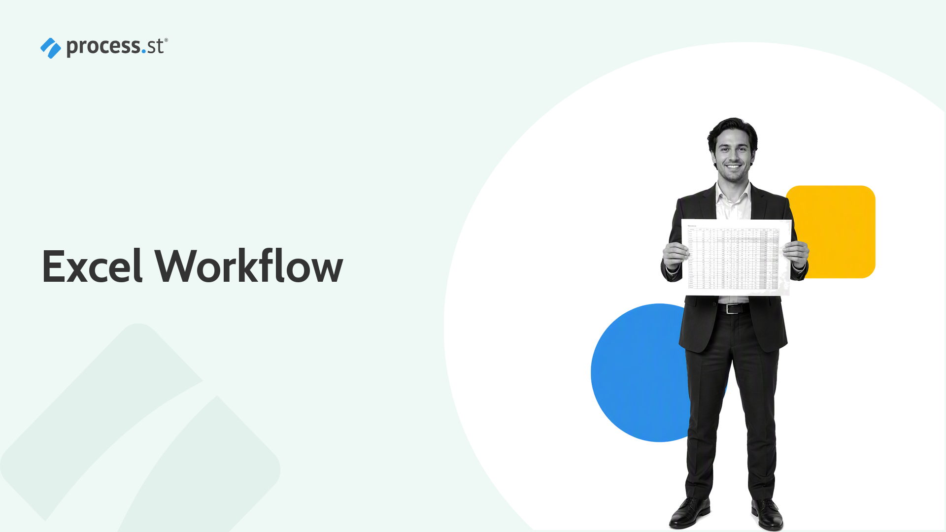 Operations analyst routing task tokens through a physical Excel workflow grid