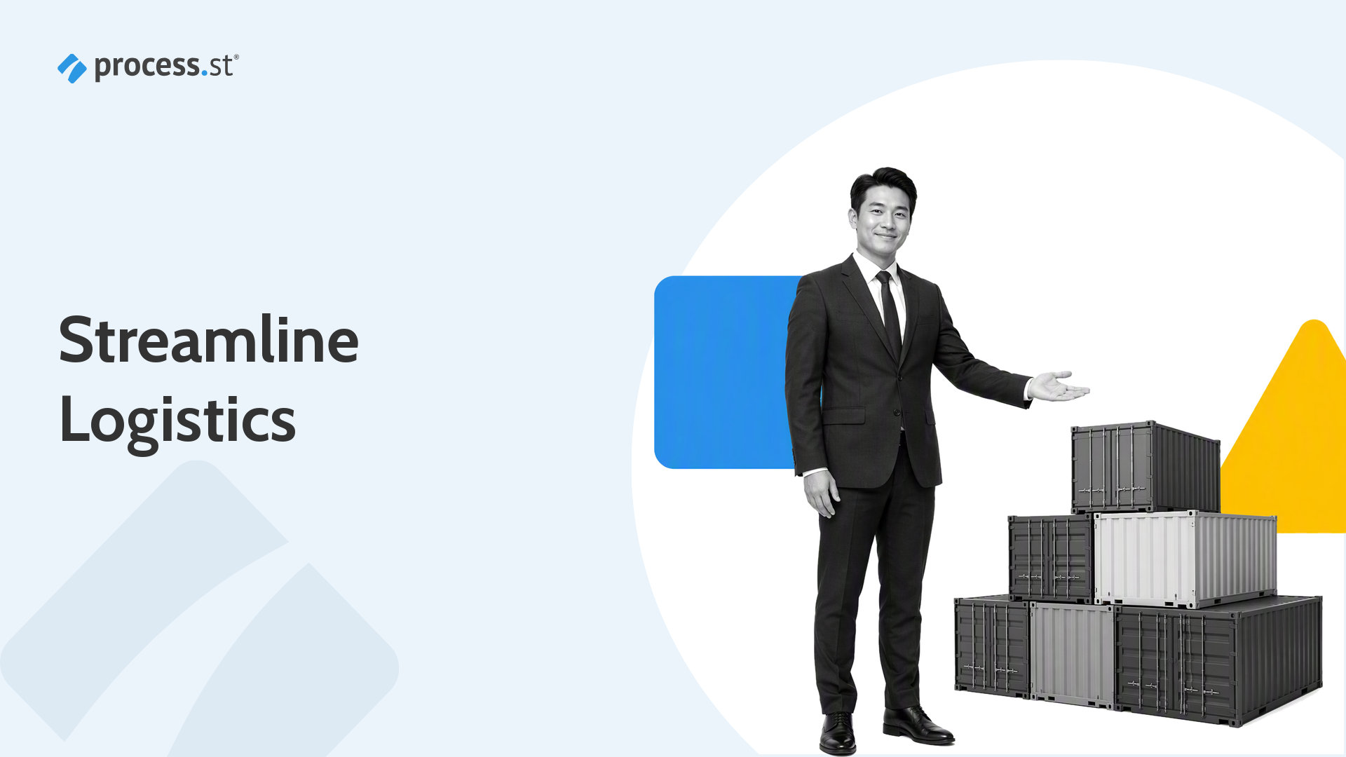 Logistics management processes header image