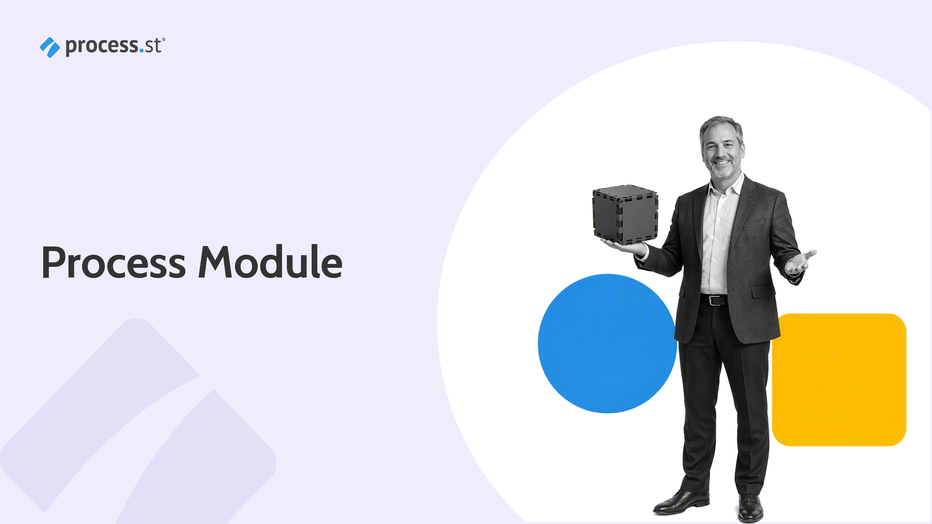 Operations architect assembling a reusable process module