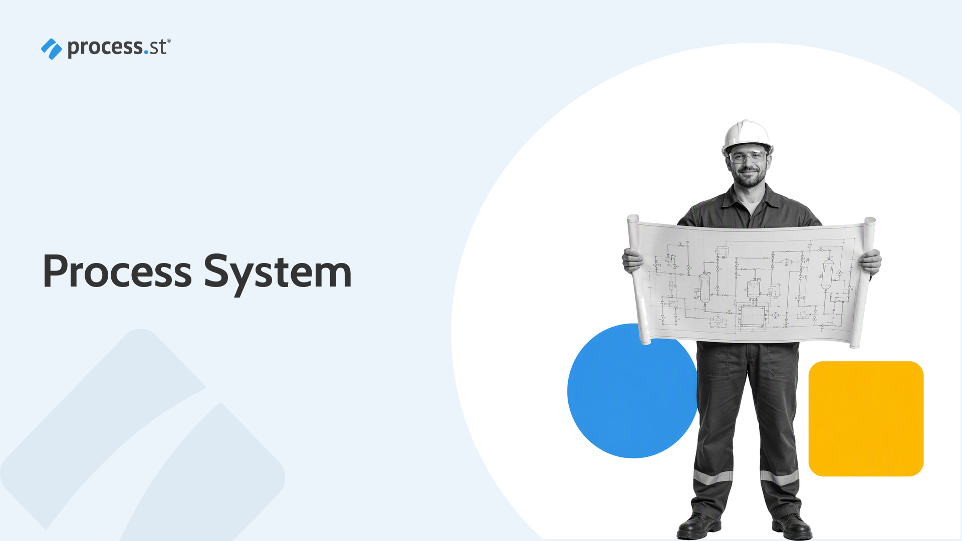 Operations architect working with a connected process system