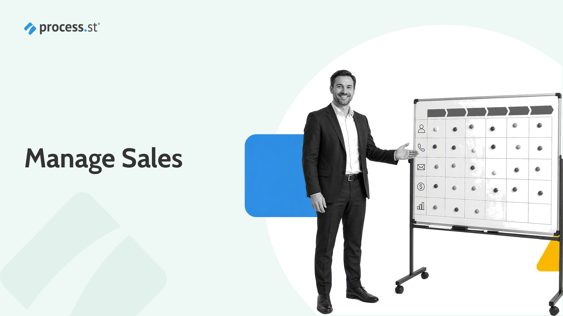 Sales management tools revenue control console - Process Street