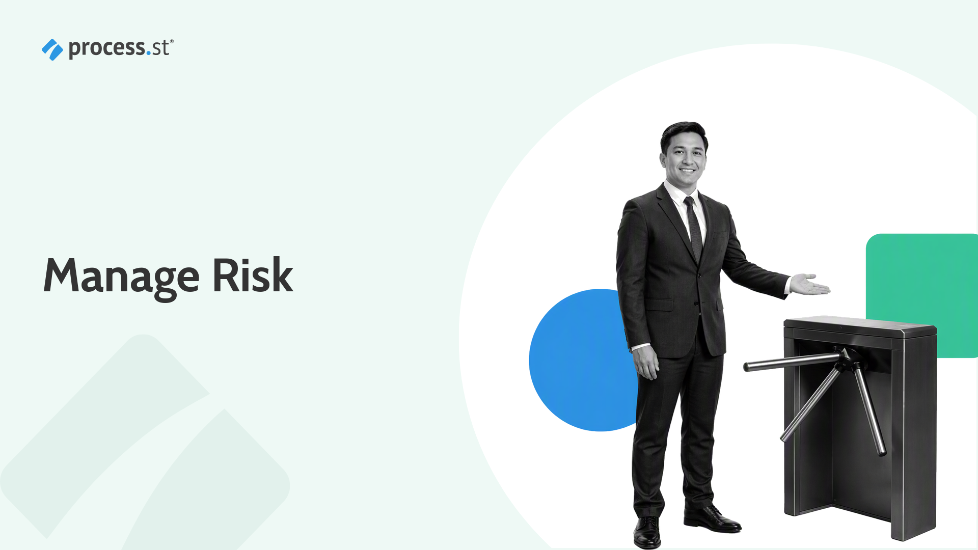 Third party risk management workflow hero image for Process Street