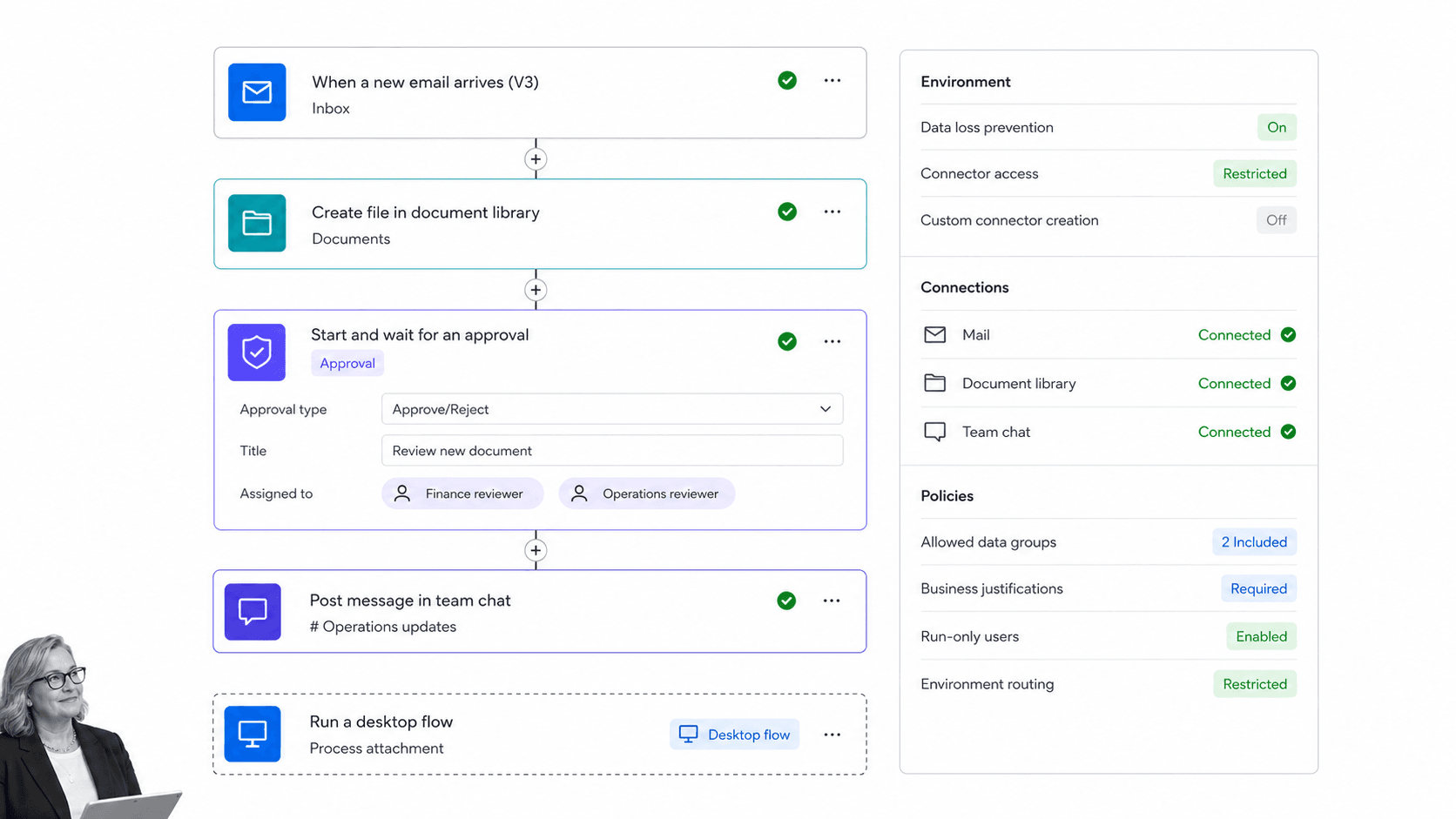 Microsoft Power Automate Boomi alternative interface for Microsoft ecosystem teams