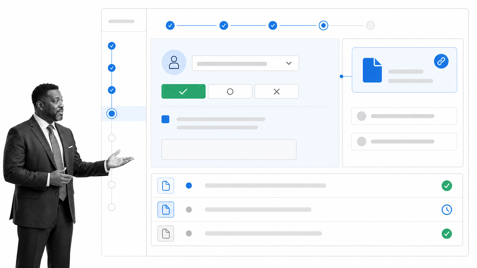 Process Street policy linked workflow with owner approval and evidence history