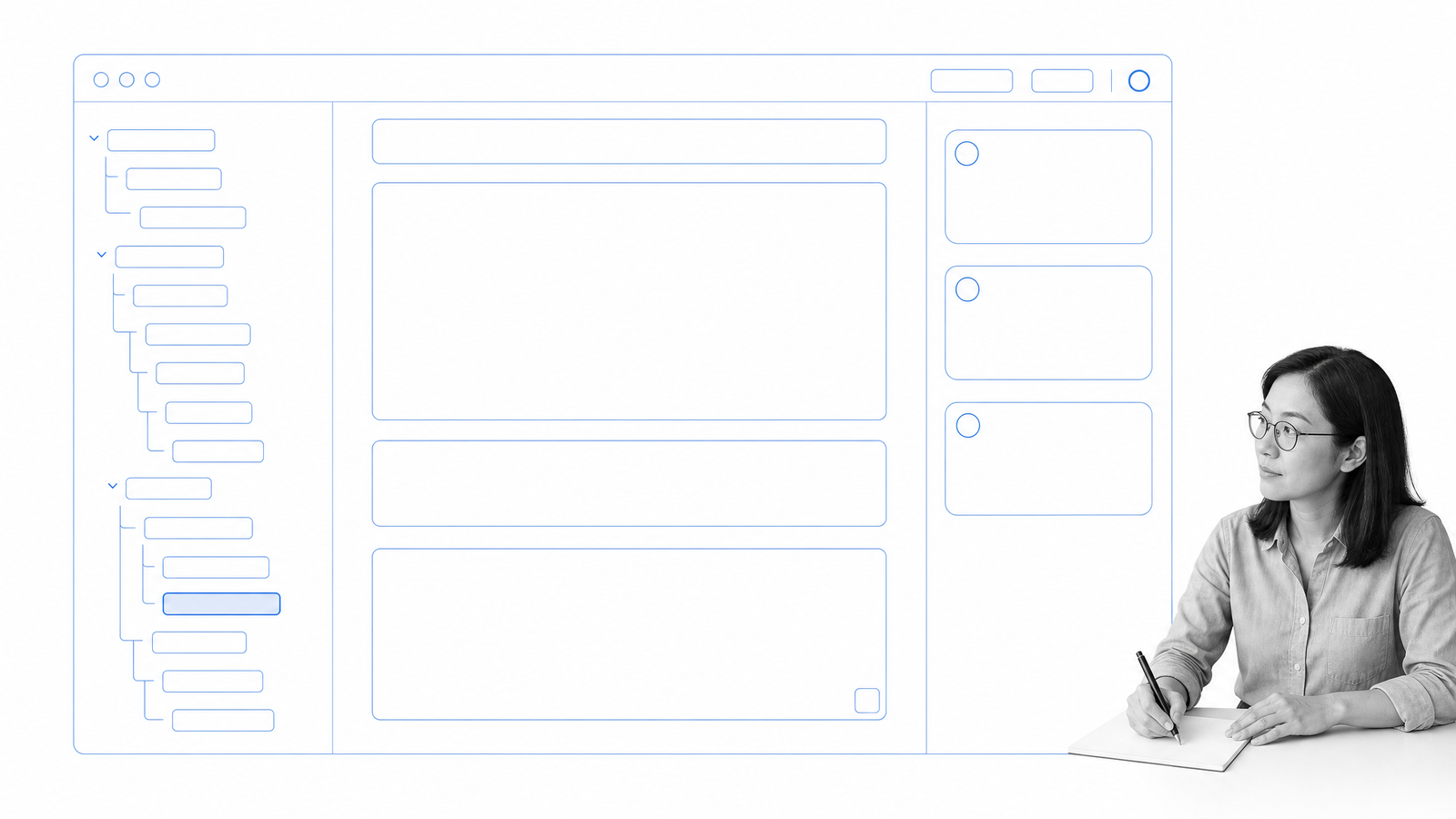 Confluence space and page editor for shared team knowledge