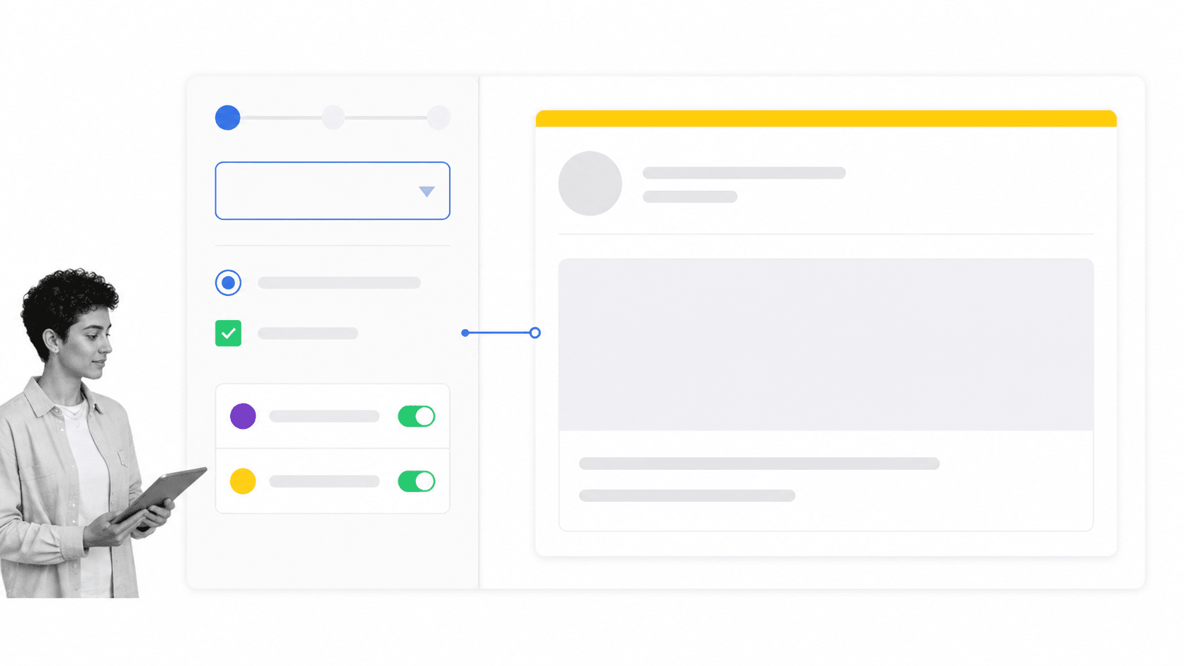Governed brand settings connected to a consistent operational document