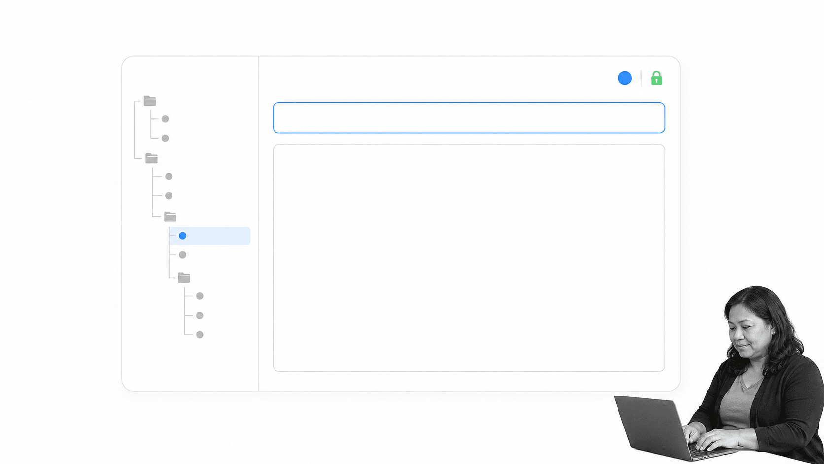 Collaborative IT runbook space with page tree and revision controls