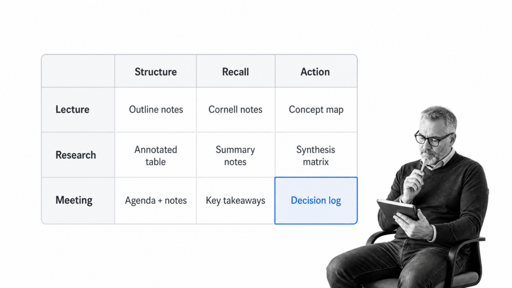 Note Taking System