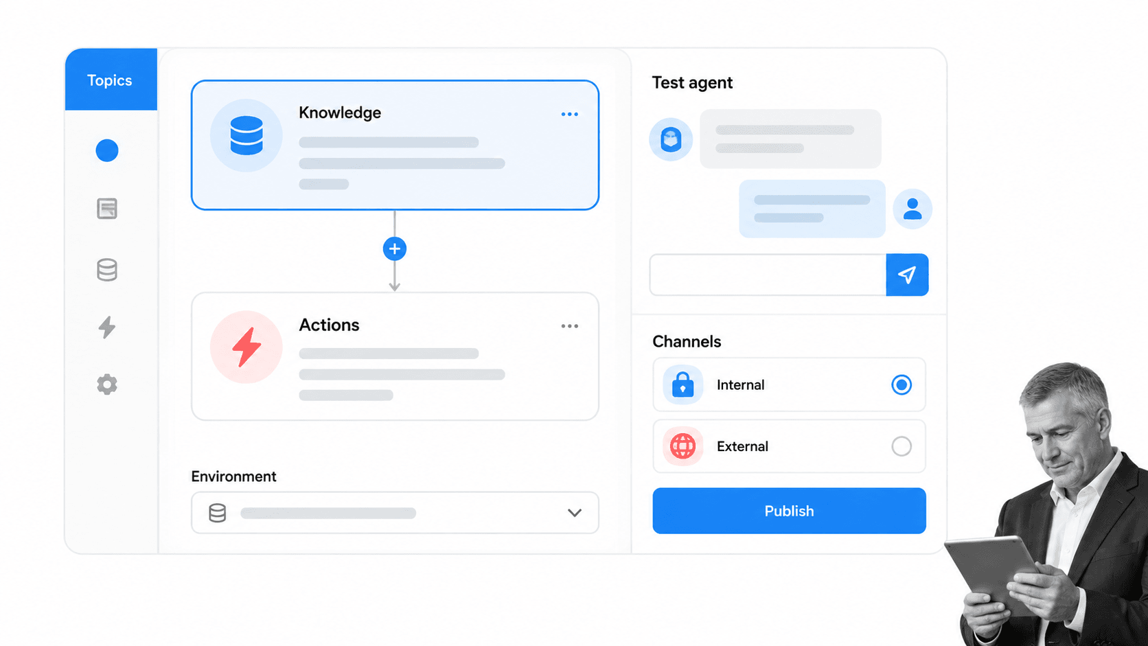 Microsoft Copilot Studio interface as an alternative to Otto by Workato