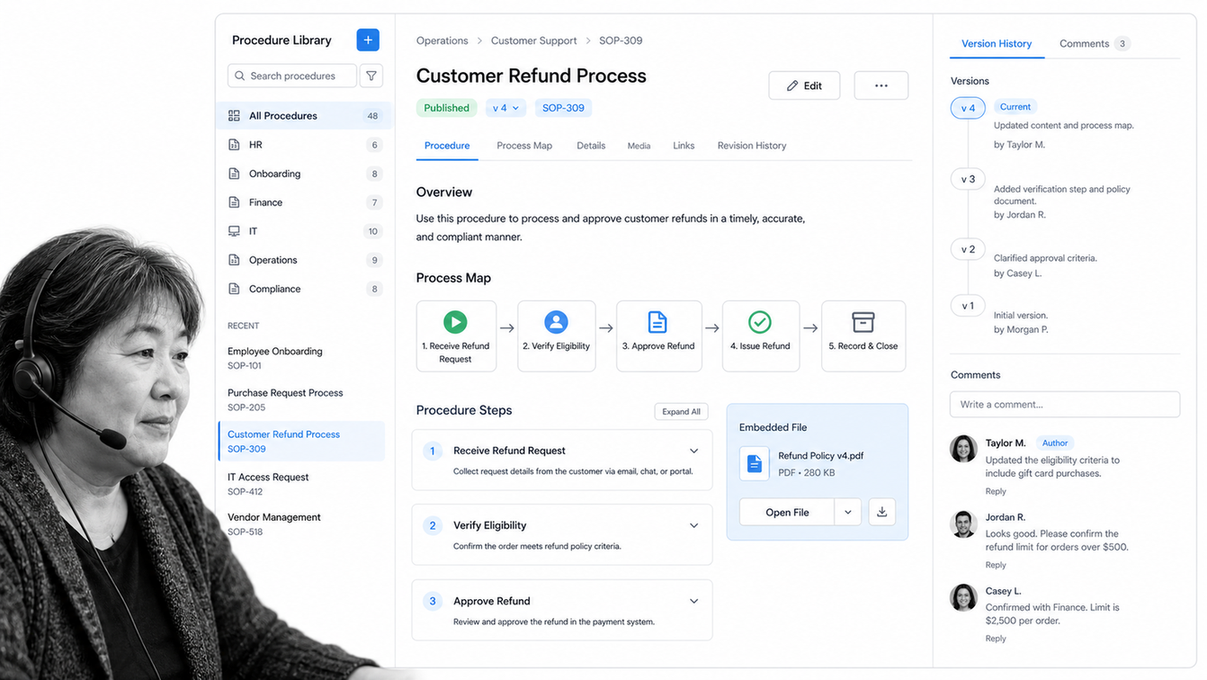 SweetProcess product interface for the best Process Street alternatives comparison