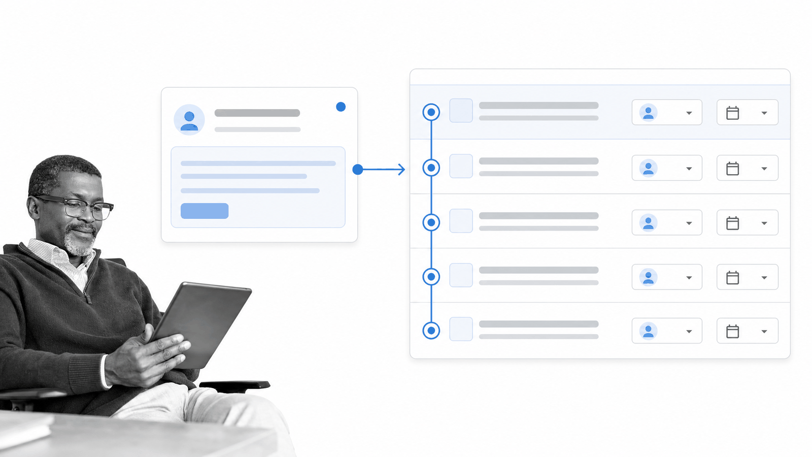 Customer success intake routed into an onboarding workflow