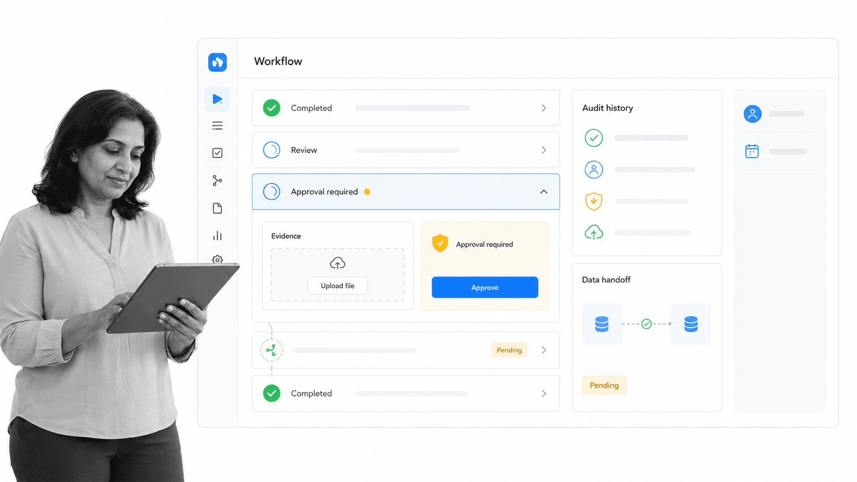 Process Street Tray.ai alternative interface for Compliance operations and recurring business processes