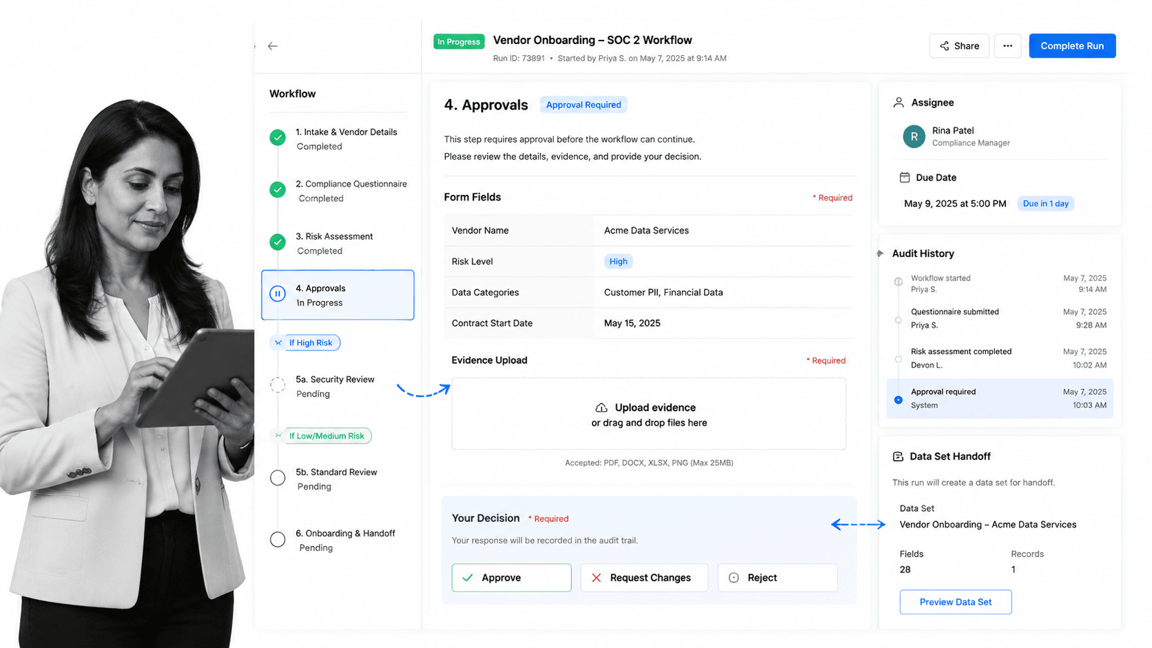 Process Street Workato alternative interface for Compliance operations and recurring business processes