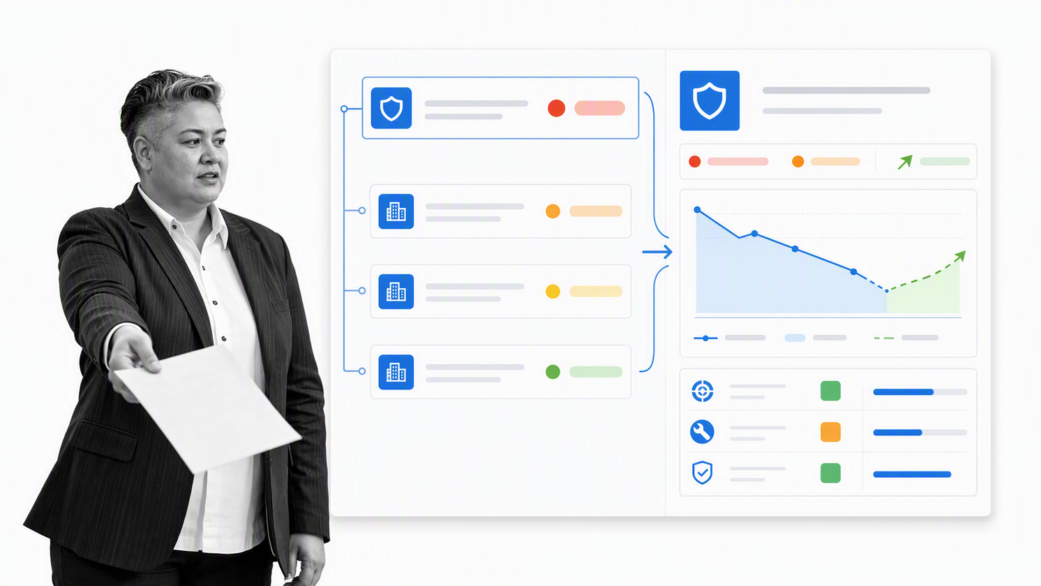 MetricStream enterprise risk hierarchy using a common taxonomy across business units