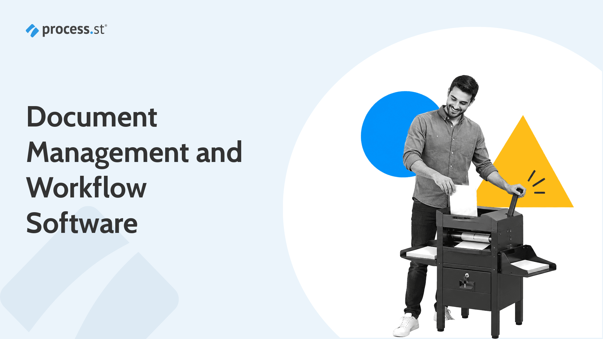 Document Management and Workflow Software routing a controlled document through review