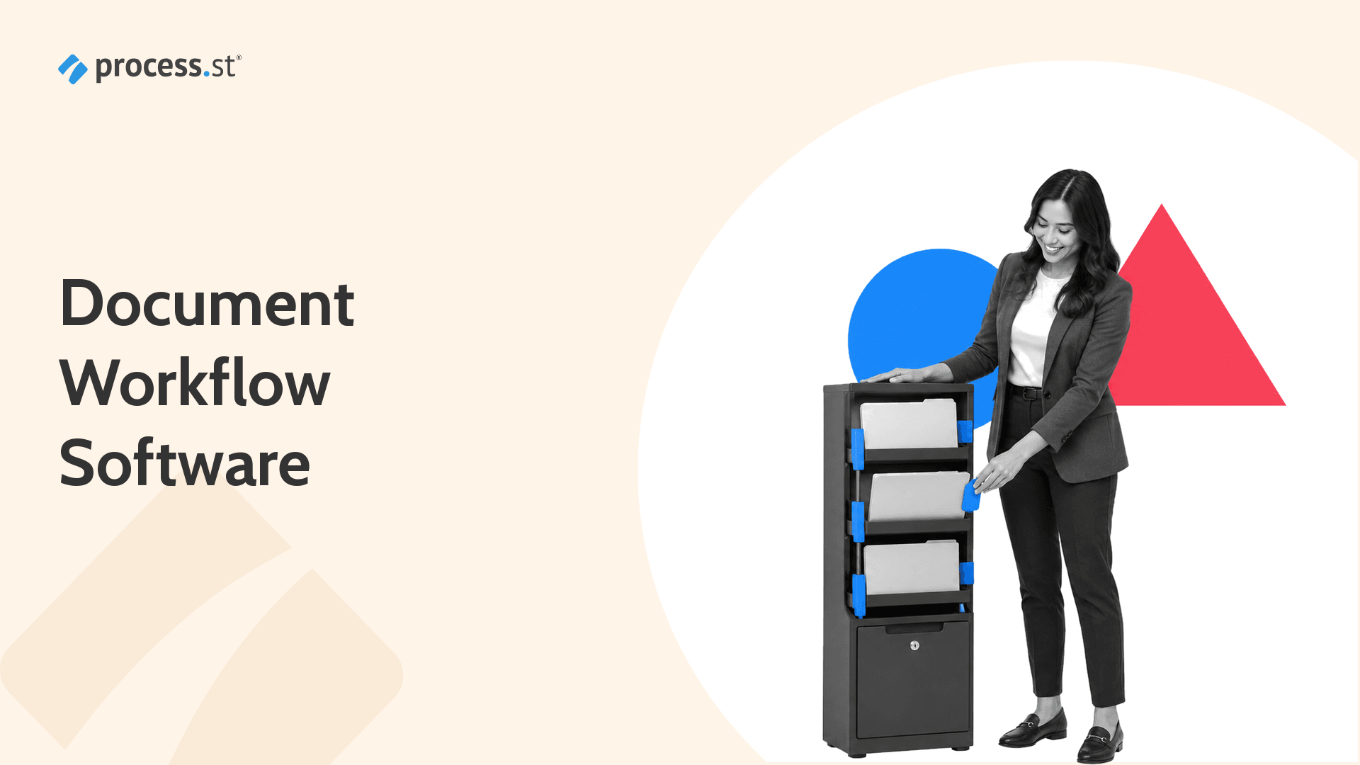 Document control manager operating a routed approval tower for document workflow software