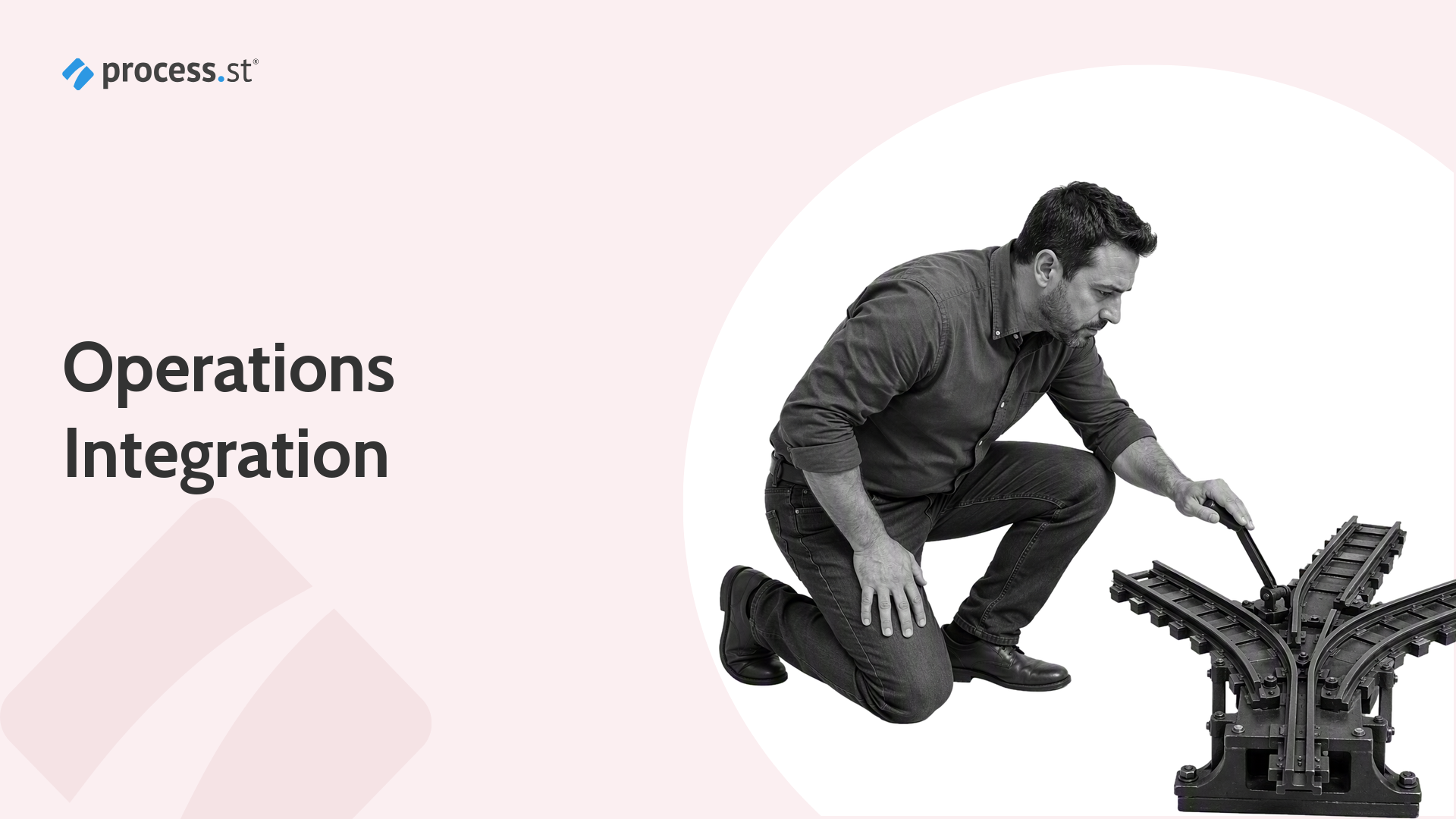 Operations integration connecting teams workflows data and systems