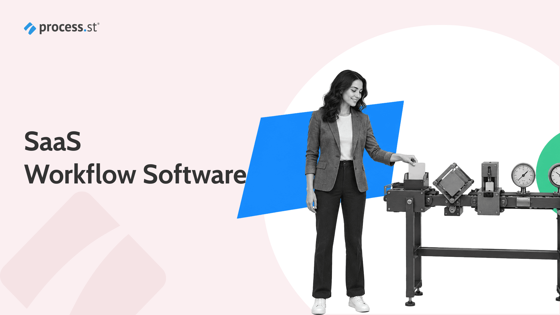 SaaS workflow software routing work through a modular switching machine