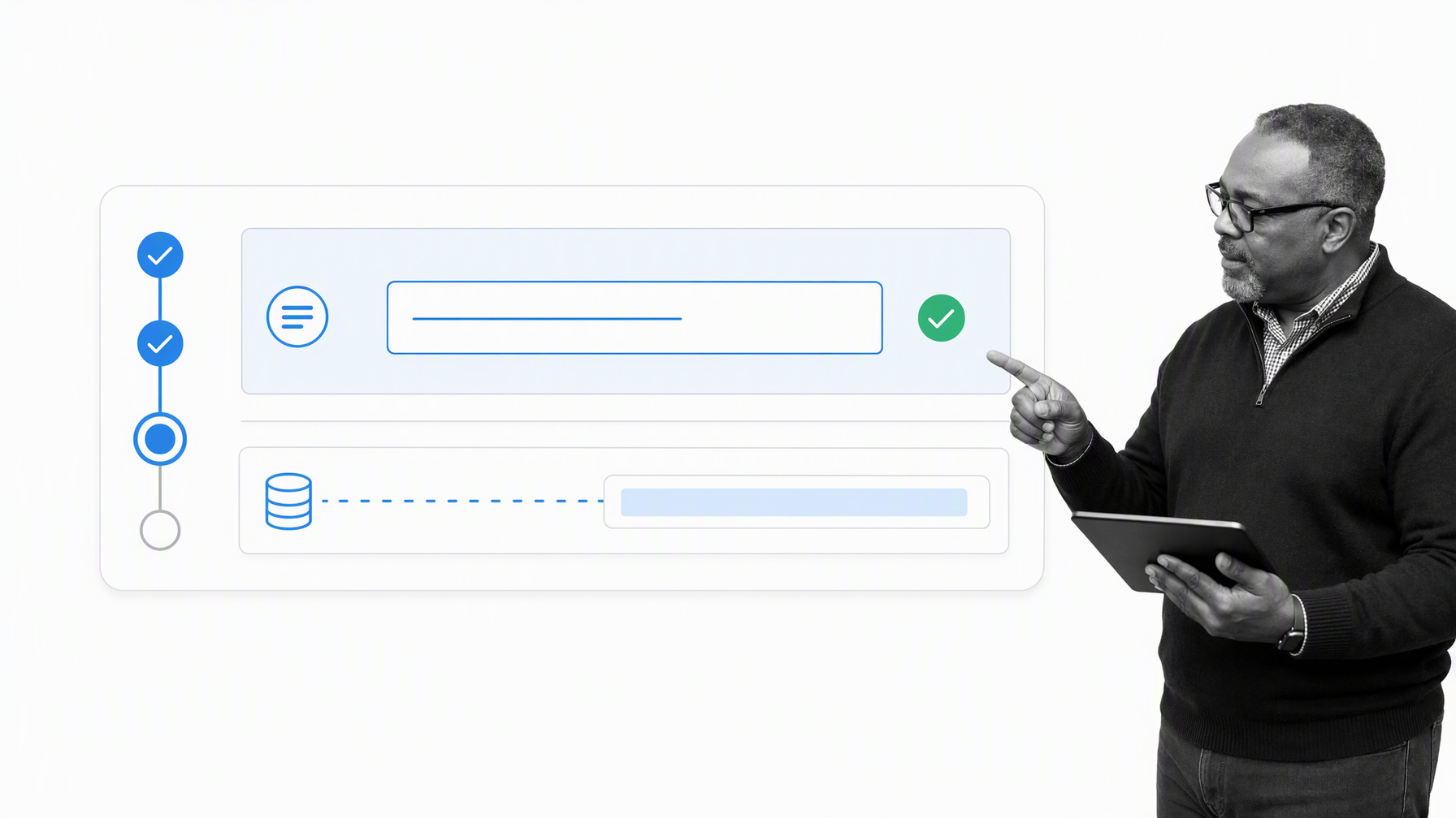 Single-line form response stored as one structured value