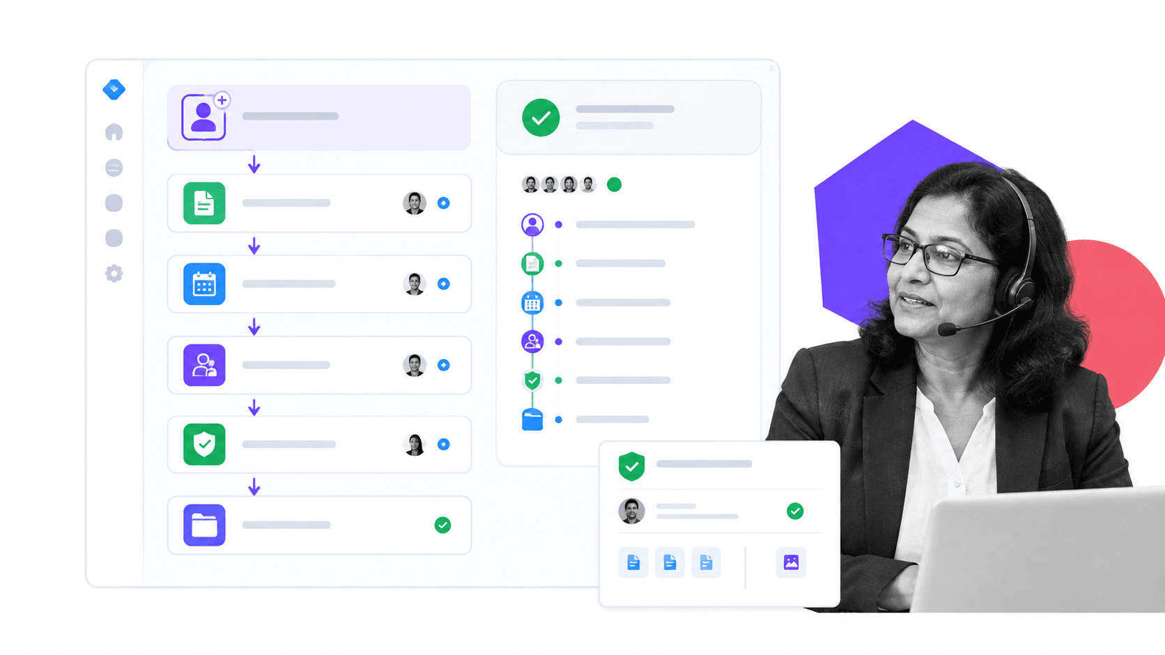Automated freelance client onboarding workflow triggered by a new client