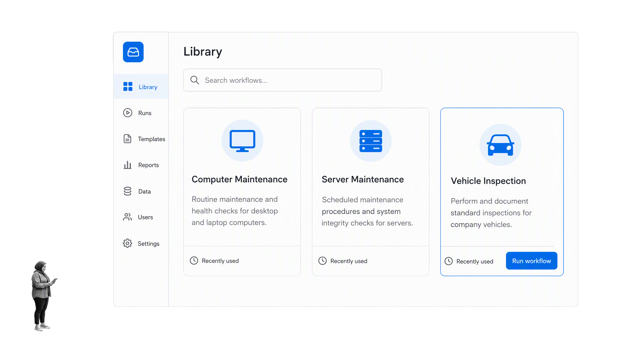 Process Street maintenance workflow library