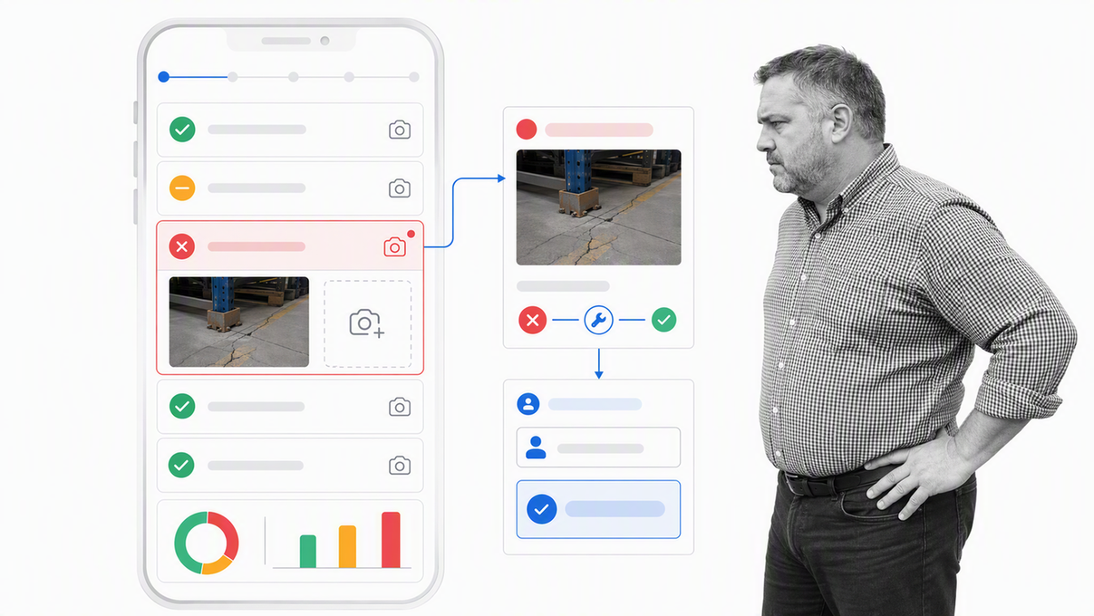 Mitti frontline inspection with issue reporting, corrective action, asset context, and analytics