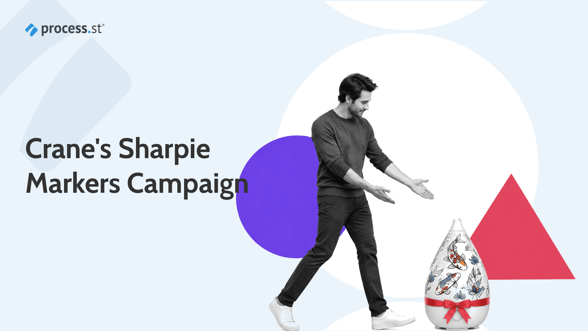 Crane Sharpie marker artist giveaway campaign