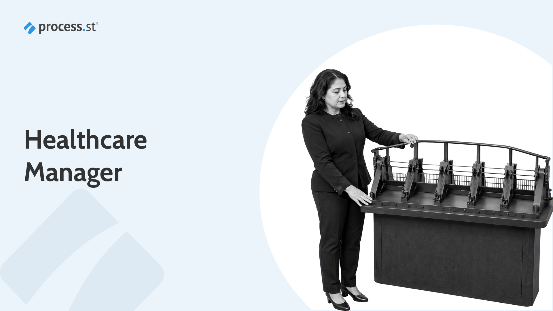 Healthcare manager coordinating patient flow, workforce, quality, compliance, and finance - Process Street