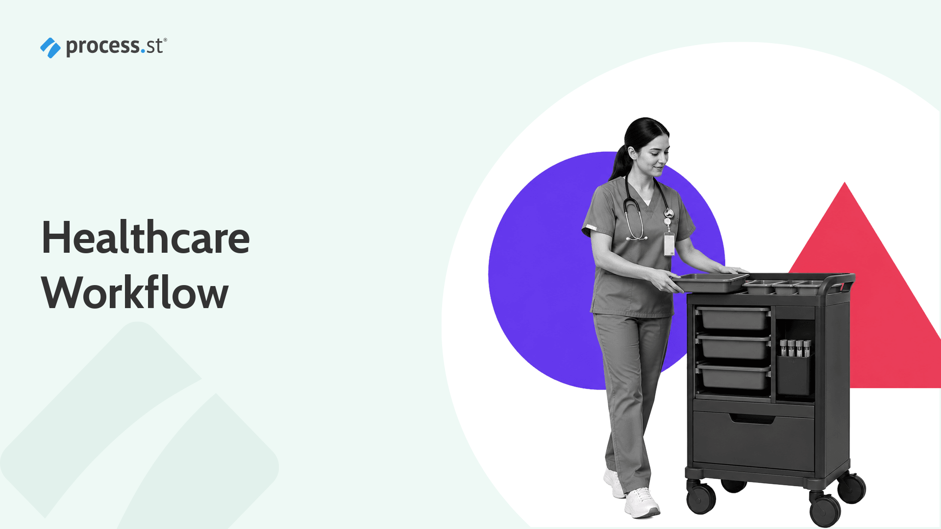 Healthcare workflow clinical handoff cart - Process Street