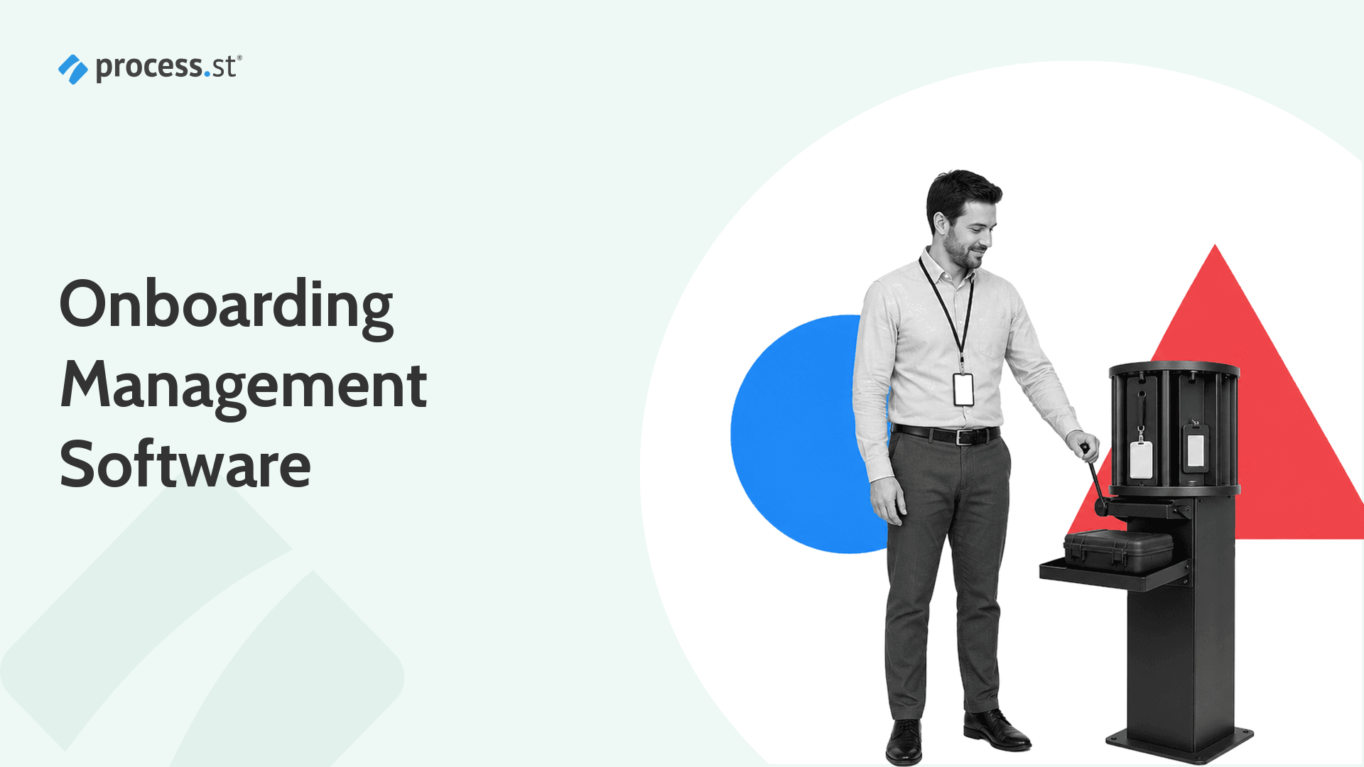 Onboarding Management Software guide showing configurable paths from intake to launch