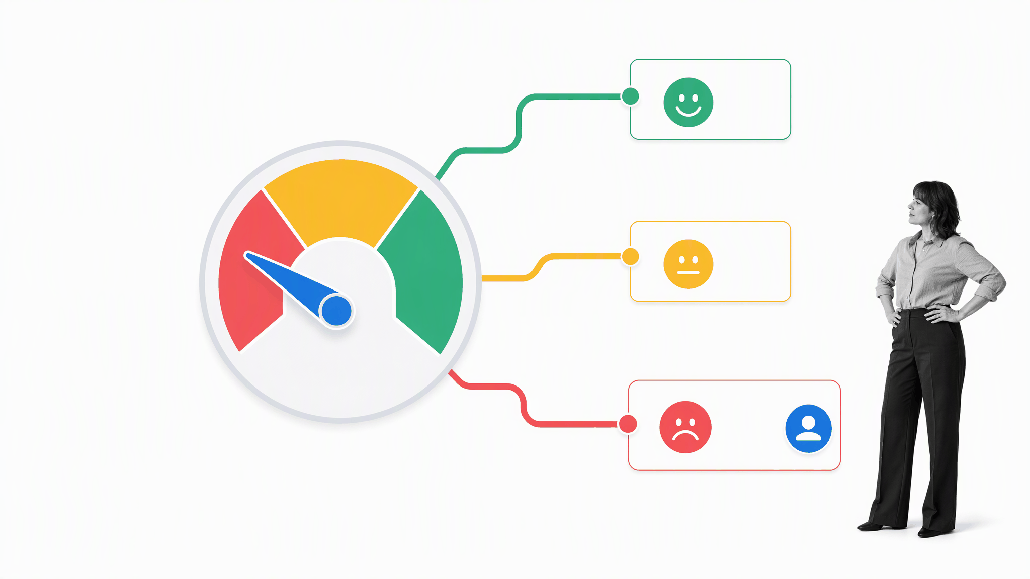 Customer survey signals routed to an accountable human owner